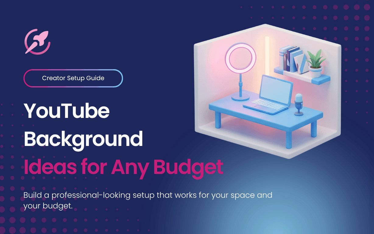 YouTube Background Ideas for Any Budget
